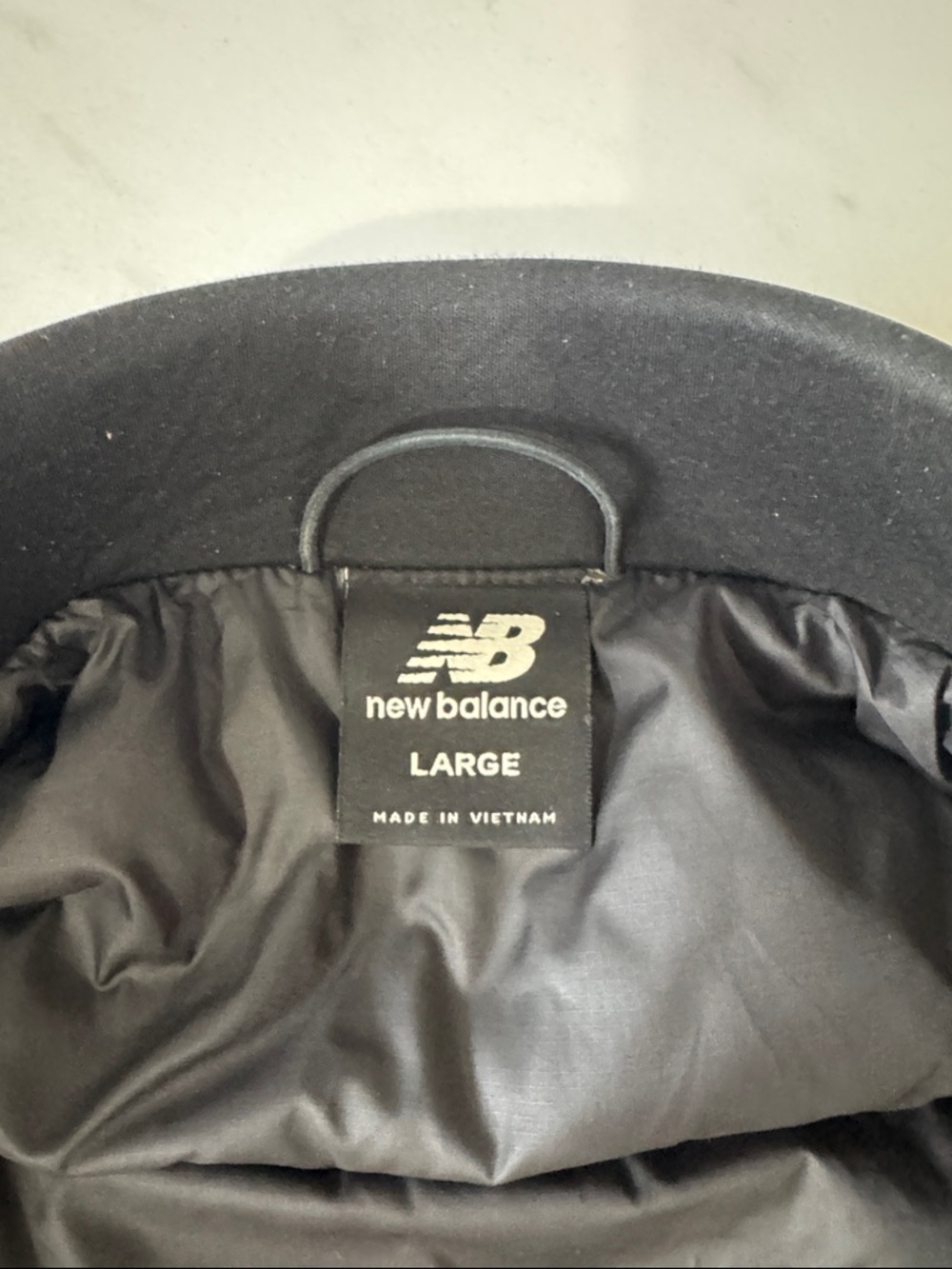 New Balance Olive Green Light Puffer Jacket - Picture 2 of 4